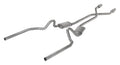 ~(60 lbs. 60X14X14)~ 1978-88 El Camino Non SS 2.5IN Crossmember Back w/ Xpipe Exhaust System
