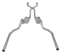 ~(60 lbs. 60X14X14)~ 1978-88 El Camino Non SS 2.5IN Crossmember Back w/ Xpipe Exhaust System