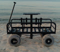 HIGH SANDS BEACH BUDDY W/ROD HOLDERS & BAIT STATION (4 WHEEL CART) FITS 2IN RECEIVER