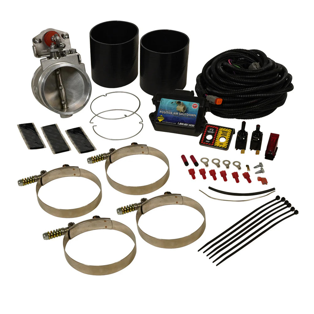 Positive Air Shut-Off w Test Function - Universal 4.0in c w Electronics