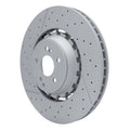 DFC 13-25 Mercedes-Benz GLC63 AMG S Front Drilled and Slotted Hi-Carbon Alloy Geomet Coated Rotor
