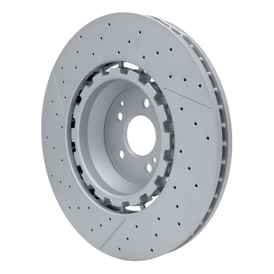 DFC 13-25 Mercedes-Benz GLC63 AMG S Front Drilled and Slotted Hi-Carbon Alloy Geomet Coated Rotor