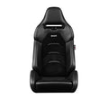 Braum Viper X Series Sport Seats - Black Suede Inserts - BRR3-BKGS3