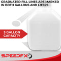 3 GALLON UTILITY JUG WHITE