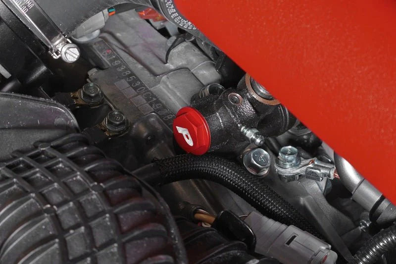 Perrin Performance red auto part