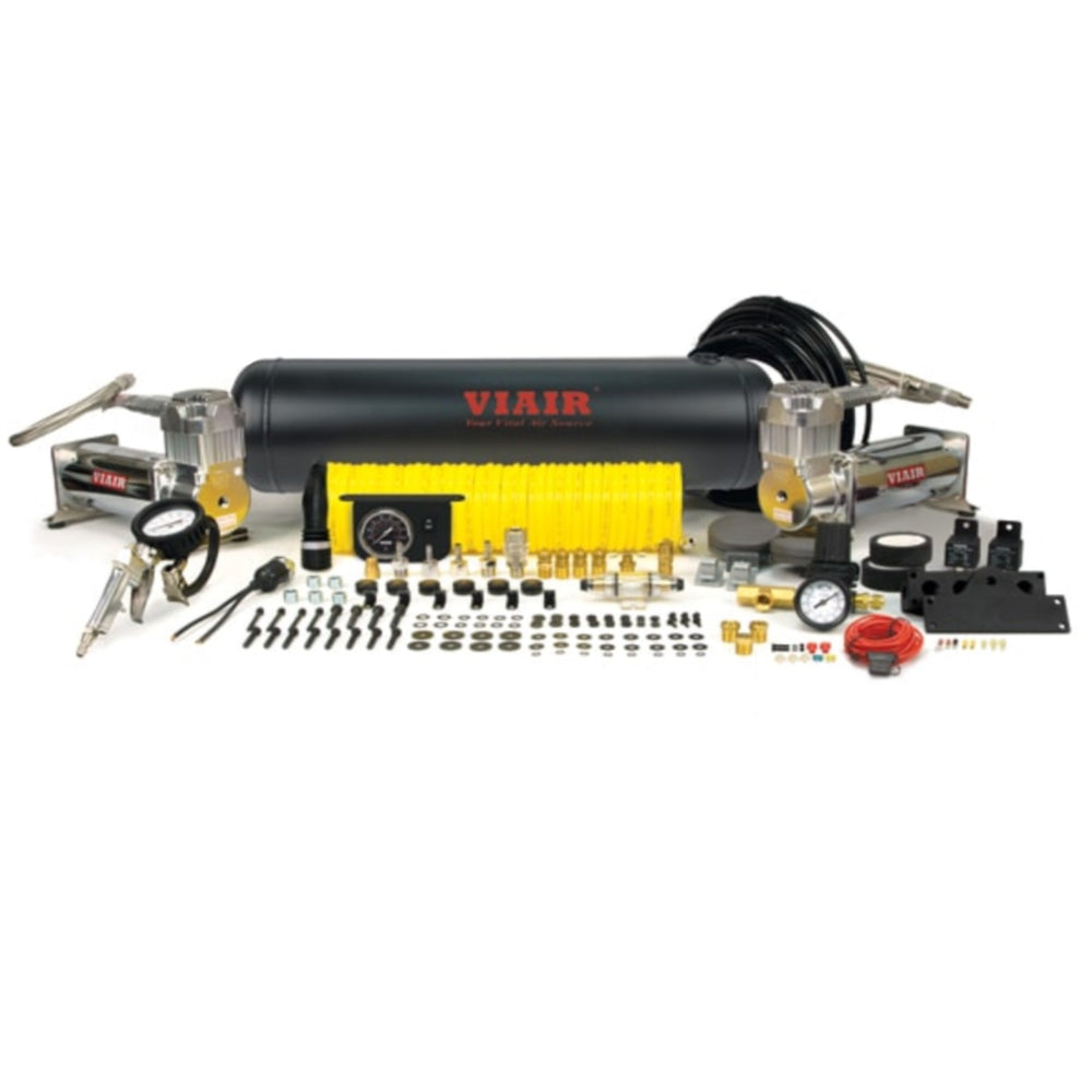 DUAL 480C ONBOARD AIR SYSTEM (200 PSI 3.53 CFM 40 AMP 12V 2.5 GAL. TANK)