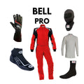 Bell Adv-TX Suit Grey/Orange Large (54-56) SFI 3.2A/5