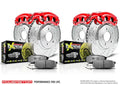 Power Stop 00-10 Volkswagen Beetle Front & Rear Z26 Street Warrior Brake Kit w/Calipers