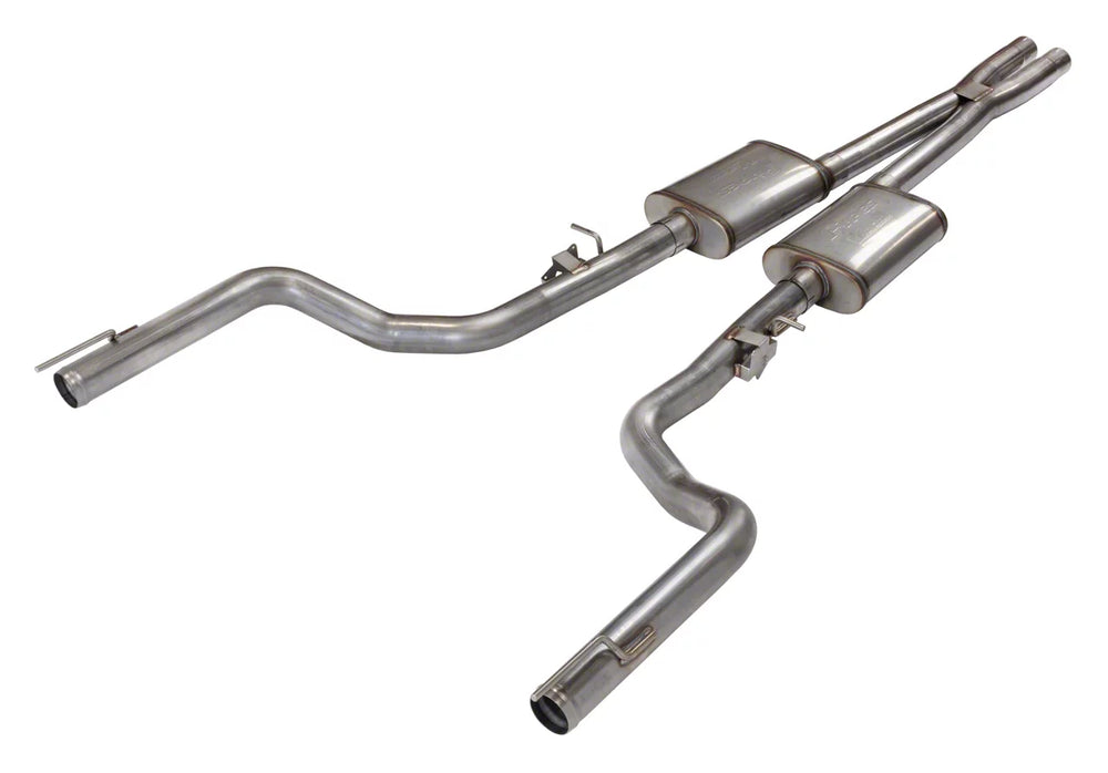 3 INCH CB EXH W/ X PIPE 1519 CHALLENGER 6.4LW/ VIOLATOR MUFF