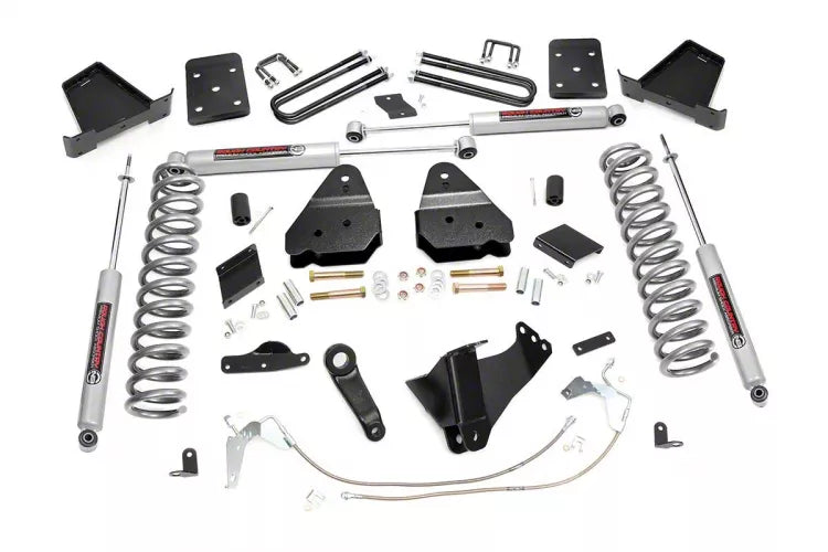 6 Inch Lift Kit Gas OVLD Ford F-250 Super Duty 4WD (2011-2014)