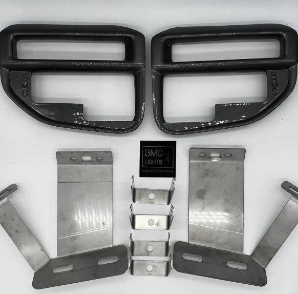 2022 F250/F350/F450 RIGID D SERIES/SRM SAE FRONT FOG LIGHT KIT