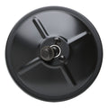 5 IN BLACK STEEL CENTERMOUNT CONVEX MIRROR HEAD