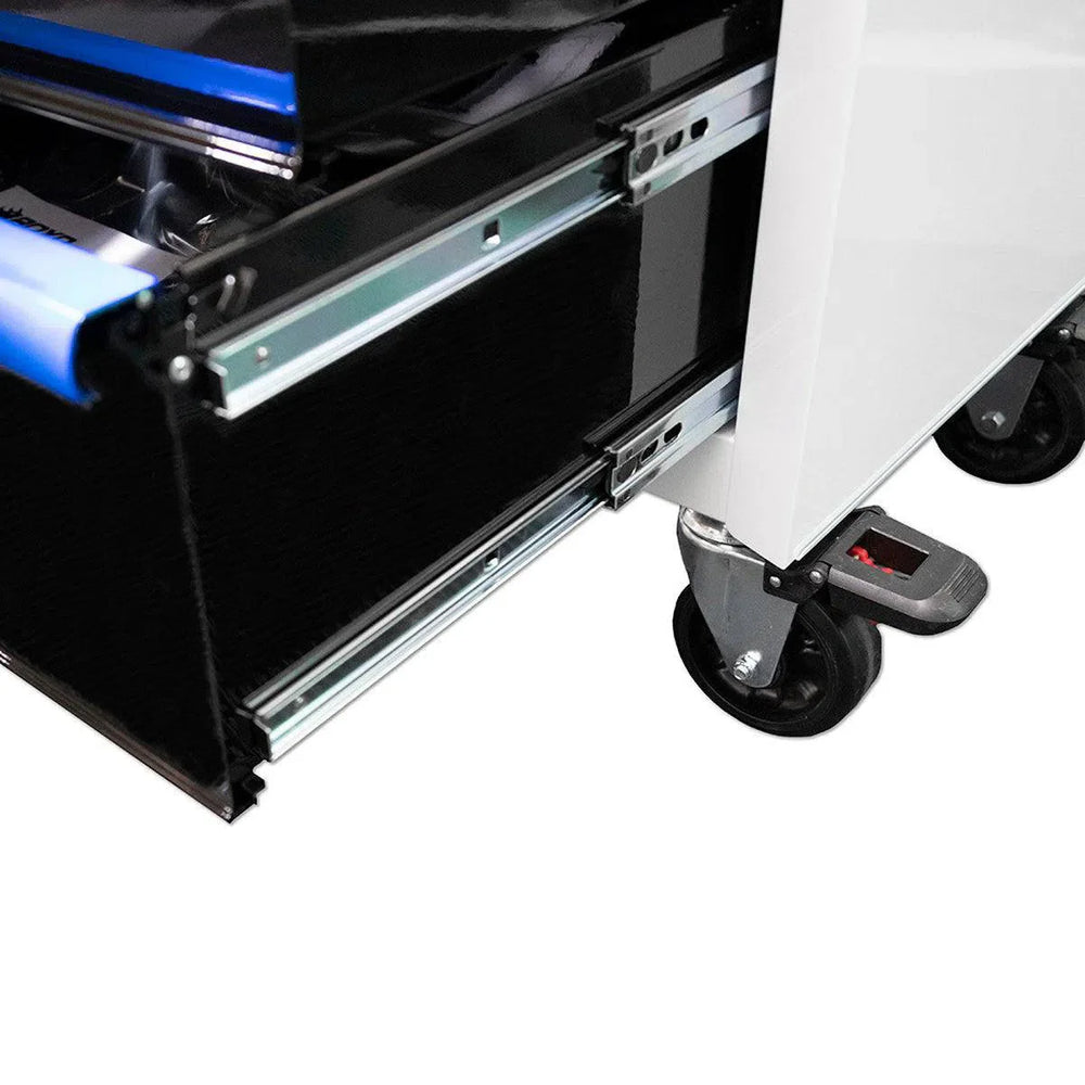 PRO SERIES 26IN 6DRAWER BOTTOM ROLL TOOL CABINET GLOSS BLACK