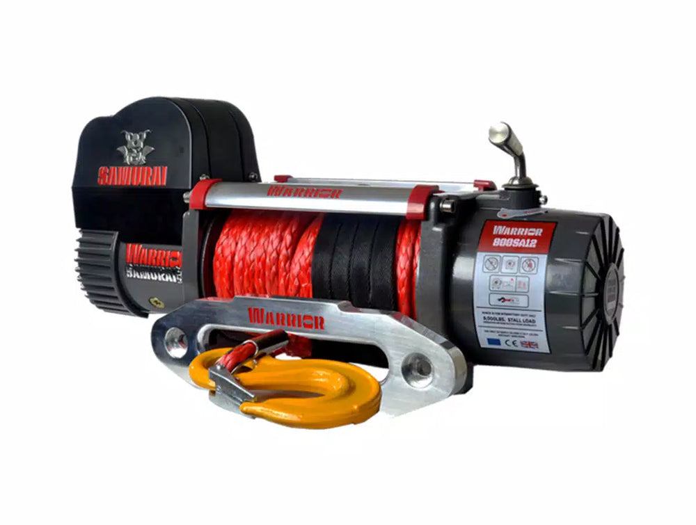 8000LB SAMURAI SERIES PLANETARY GEAR WINCH (SYNTHETIC ROPE) S8000SR