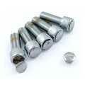 Kuryakyn Custom End Plugs Chrome For 3/8inch Allen Bolts (Set of 6)