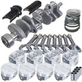 Eagle Chevy LT1 350 1Pc 3.750in Crank 5.700in I-Beam Rods -10cc 4.030in Pistons Rotating Assembly