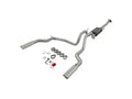 Force Ii Cat-Back Exhaust System Fits 2015-2020 Ford F-150 2.7L, 3.3L, 3.5L, 5.0-Liter, Force Ii Cat-Back, Dual Out Rear Exit, 4.00-Inch Polished Tips, Stainless Steel Exhaust System Flowmaster