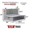 80 GAL DIESEL AUXILIARY LSHAPE TANK ONLY