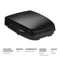 FCVR SLD TOP STD BLACK 114'