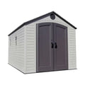 8 X 15 FT OUTDOOR STORAGE SHED (2 WINDOWS) DESERT