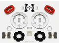 Wilwood Forged Dynalite Front Hat Kit 11.00in GT Rotor Red 95-05 Miata
