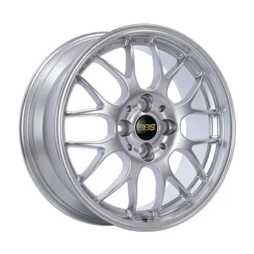 BBS RG-R 17x7 4x100 ET38 Diamond Silver Wheel -70mm PFS/Clip Required