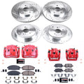 Power Stop 03-06 Acura MDX Front & Rear Z23 Evolution Sport Brake Kit w/Calipers