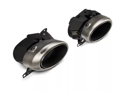 Akrapovic 2022+ Porsche 718 Cayman GT4 RS Titanium Left Tail Pipe Set