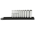 SET SKT DP SAE 1/4DR 6PT 10PC