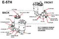 COIL SOLENOID 3 WAY 24V RED