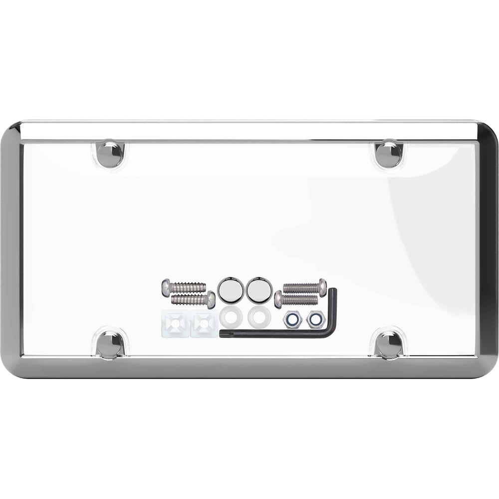 LICENSE PLATE FRAME/SHIELD/HARDWARE