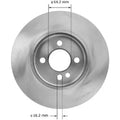 Centric C-Tek Standard Brake Rotor - Front