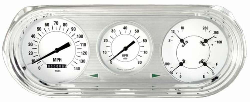 WHITE HOT 63-65 NOVA GAUGE PACKAGE-LS
