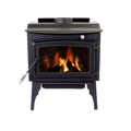 PLEASANT HEARTH 1800 SQ. FT. MEDIUM WOOD BURNING STOVE WITH LEGS