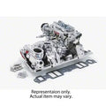 Edelbrock Manifold and Carb Kit Performer SBC Vortec Natural Finish