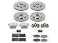 Power Stop 07-11 Ford Mustang Autospecialty Kit w/ Calipers - Front and Rear