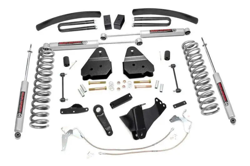 6 Inch Lift Kit Gas Ford F-250 F-350 Super Duty 4WD (2008-2010)