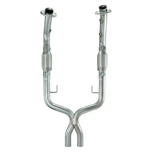 ~(35 lbs. 38X24X7)~ 05-10 Mustang Xpipe with Catalytic Converters