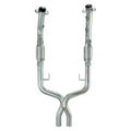 ~(35 lbs. 38X24X7)~ 05-10 Mustang Xpipe with Catalytic Converters