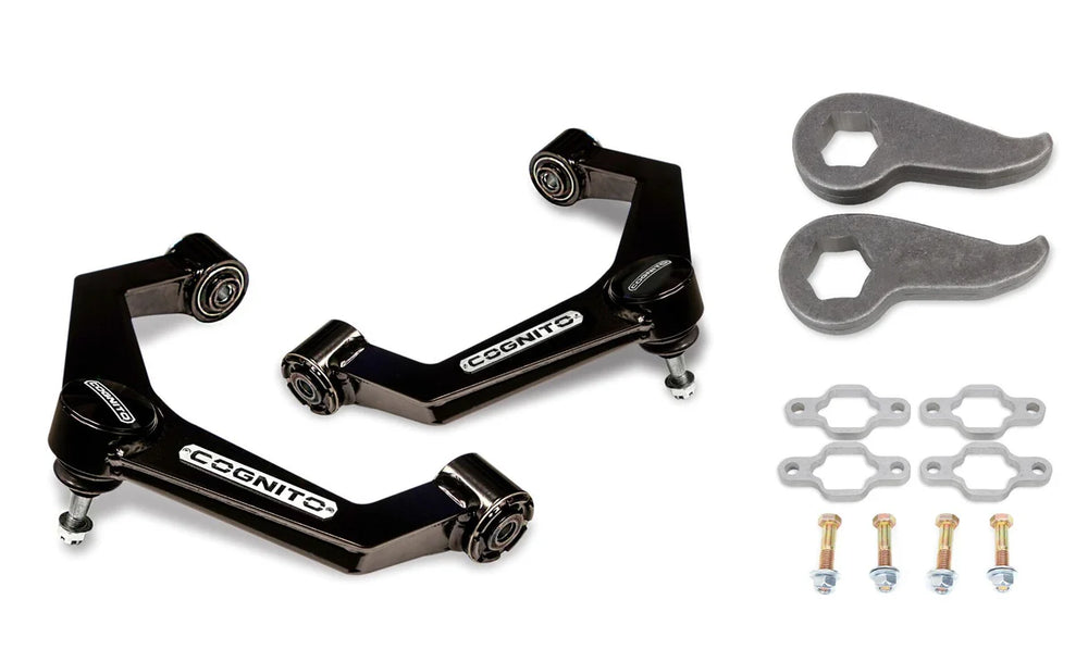 Cognito Motorsports silver leveling kit