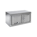 48 X 18 X 18 ALUMINUM DOUBLE DOOR UNDERBODY TOOL BOX RIGHT HAND OPEN