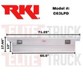SINGLE LID STEEL LP DEEP XBOX WHTFULLSIZE TRUCKS