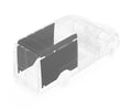 TRANSIT 148 (WITH HIGH ROOF) CREW VAN DURATHERM WALLS WHITE