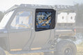 19C POLARIS RANGER XP 1000 HALF DOORS SINGLE CAB REAR BLACK W/JEWEL GRAY ACCENT PANELS