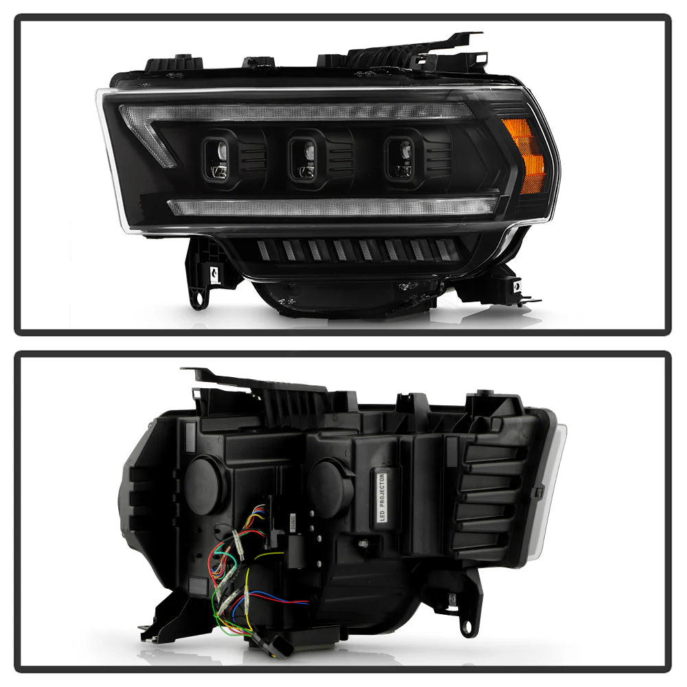 SPYDER black headlights