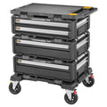 TOUGHSYSTEM 2.0 DXL 4IN1 MODULAR WORKSTATION 30IN 2 DRAWER BLACK
