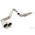 Carven 15-20 Ford F-150 Ecoboost Competitor Series Cat-Back w/TR-Series Muf. & 4in Dual Tip-Polished