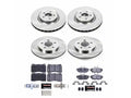 Power Stop 11-14 Ford Mustang Autospecialty Kit w/ Calipers - Front and Rear