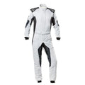 OMP Tecnica Hybrid Overall Fia 8856-2018 Black / Silver Sz 60