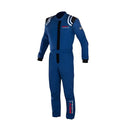 OMP Tecnica Hybrid Overall Fia 8856-2018 Black / Silver Sz 60